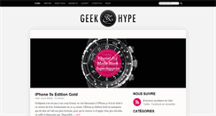 Desktop Screenshot of geekandhype.com